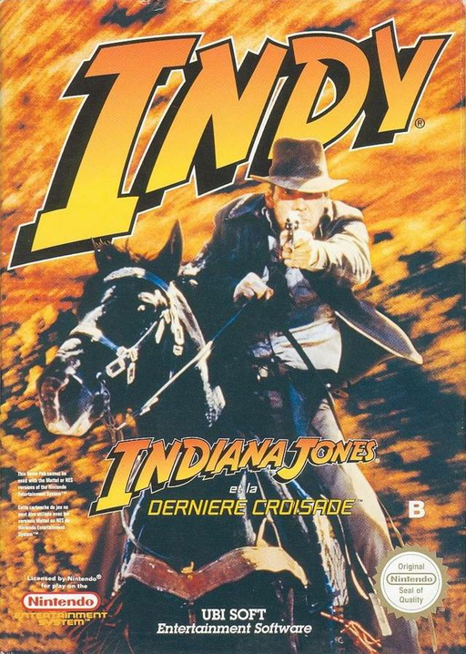 Indiana Jones and the Last Crusade (Europe) box art